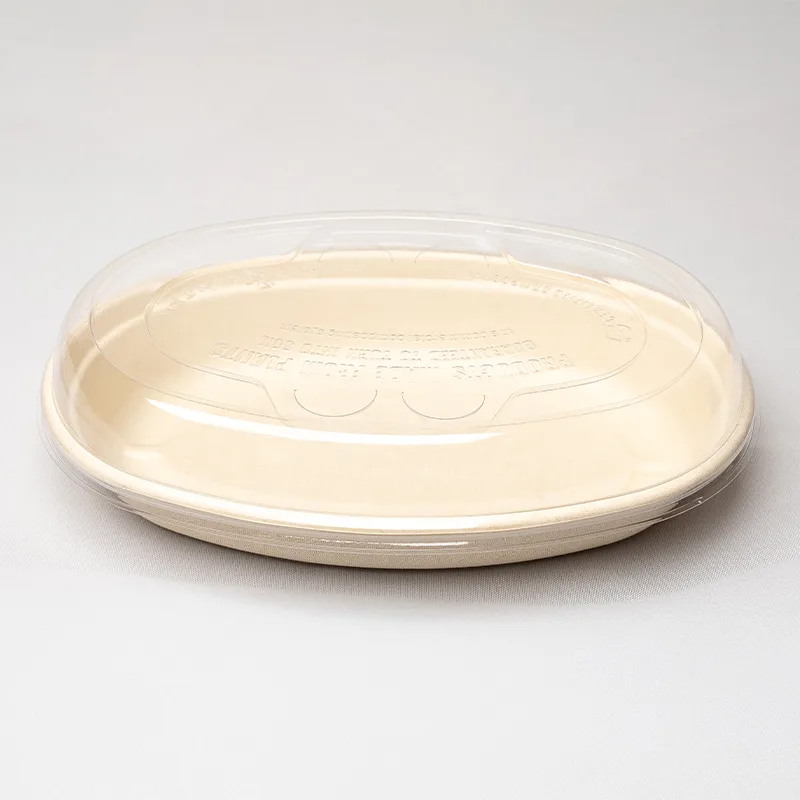 Oval Biodegradable Container