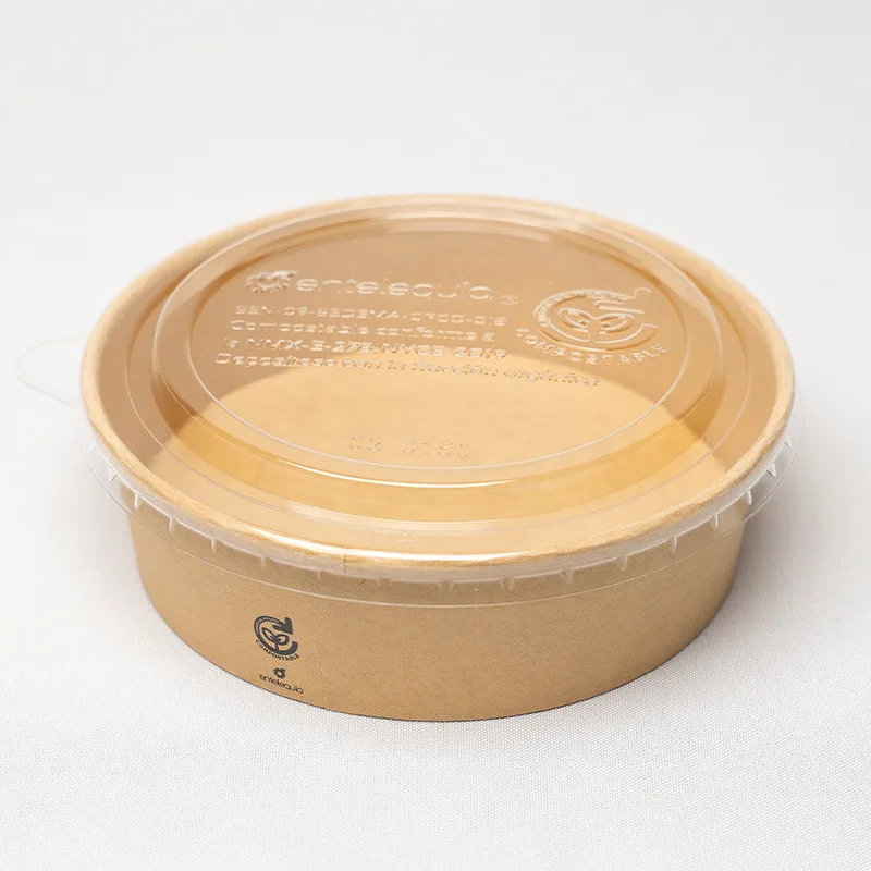 Round Biodegradable Container